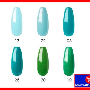 Kit de Esmalte de Uñas en Gel COSCELIA 6 Unidades para Decoración Profesional y DIY