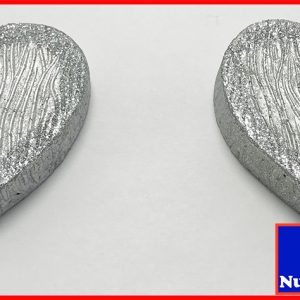 Velas Decorativas en Forma de Corazón Escarchadas para Decoración Hogar y Eventos