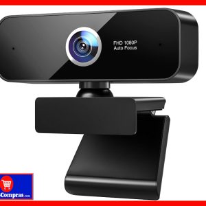 Cámara Web Autofocus 1080P con Micrófono para PC Laptop Full HD