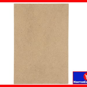 Tablero MDF A4 2.5 mm Set x12 Láminas de Madera para Manualidades y Corte Láser