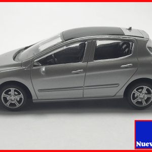 CARRO A ESCALA PEUGEOT 308 1:43 DIECAST COLECCIÓN MODELO METÁLICO