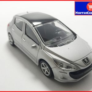 CARRO A ESCALA PEUGEOT 308 1:43 DIECAST COLECCIÓN MODELO METÁLICO