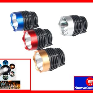 Luz Delantera LED para Bicicleta Faro Potente Recargable Impermeable