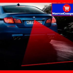 Luz Antiniebla Láser LED para Auto y Moto – Luz Trasera de Advertencia Anticolisión Universal