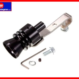 Silbato Turbo Universal para Escape de Carro y Moto Talla XL Simulador Sonido Turbo