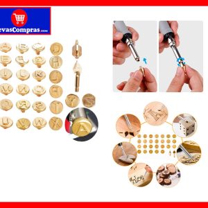 Puntas de Grabado en Madera – Set Alfabeto Completo para Personalizar