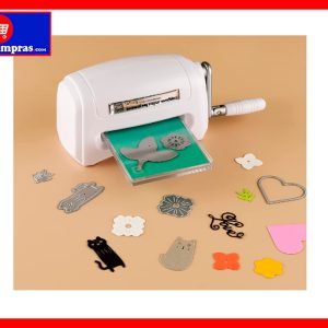 Troqueladora Mini, Máquina de Troquelado Portátil para Manualidades Scrapbook Repujado DIY