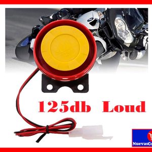 Bocina Sirena de Alarma para Moto o Bicicleta Eléctrica – 125 dB