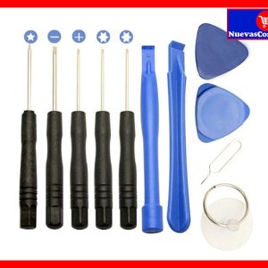 Kit de Herramientas para Reparación de Celulares 11 Piezas | Destornilladores de Precisión para iPhone y Android