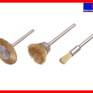 Cepillos de Alambre para Taladro – Kit de Pulido y Limpieza 3 Piezas