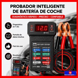 Probador Inteligente de Batería de Coche 12V BT-172